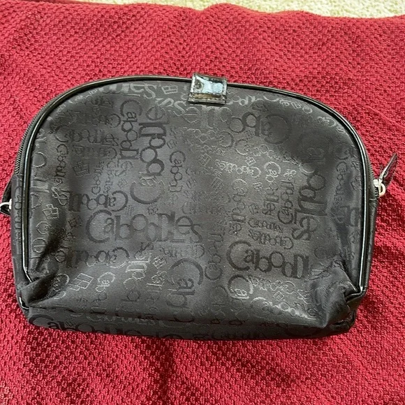 Caboodles 2 zippered compartment cosmetic bag. EUC - Picture 2 of 7